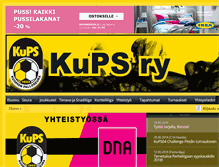 Tablet Screenshot of juniorikups.fi